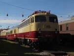 4-noerdlinger-eisenbahnfest/883524/br-113-267-9-bayernbahn-steht-im BR 113 267-9 BayernBahn steht im Eisenbahnmuseum Nrdlingen. 30.Mai 2025