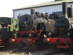 4-noerdlinger-eisenbahnfest/883535/br-64-305-steht-an-der BR 64 305 steht an der Drehscheibe im Eisenbahnmuseum Nrdlingen. 30.Mai 2025