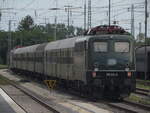 4-noerdlinger-eisenbahnfest/883542/br-139-314-9-bb-steht-am BR 139 314-9 BB steht am Bahnhof Nrdlingen mit Seinen Personzug vor dem Eisenbahnmuseum Nrdlingen. 30.Mai 2025