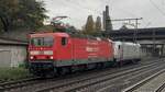 BR 143 637 DB Gebrauchtzug + 185 ??? Akiem als Lokzug durch Hamburg Harburg am 19.10.2024