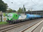 BR 193 988-3 von RTI mit Kesselzug durch HH-Harburg -> Maschen.