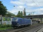 BR 193 845 von MGW als Lz bei der Durchfahrt HH-Harburg -> Maschen/Buchholz.