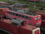 BR 140 637-0 in DB Rot beim 4.Nrdlinger Eisenbahnfest.