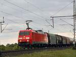 BR 152 074-1 von DB Cargo AG als Mischer durch Dedensen-Gmmer -> Wunstorf.
