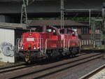 BR 265 010-9 + 265 018-2 DB Cargo als Lz durch HH-Harburg -> Maschen. 31.05.2025