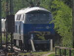 BR 225 006-6 von EGP steht in der Abstellung HH-Harburg.