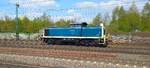 295 041-8 Railsystem RP als Lz durch Hamburg Harburg am 28.04.2022
