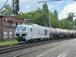 BR 248 062 von RheinCargo mit Kesselzug durch HH-Harburg -> Maschen.