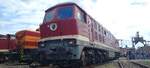 BR 232 601-5 von WFL beim Sommerfest in Schneweide am 11.Juni 2022
