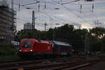 BR 1116 271 von ÖBB hat einfahrt am Hamburger HBF mit dem NJ 491 und NJ 40491 nach Innsbruck und Wien HBF am 28.Mai.2025